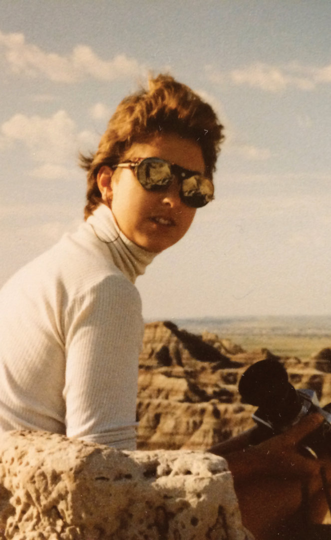 Dana in Badlands